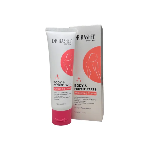Dr Rashel Body & Private Parts Whitening Cream — Advanced Brightening for Sensitive Areas
