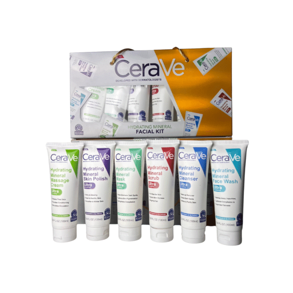 CeraVe Hydrating Mineral Facial Kit — Deep Moisture & Skin Barrier Repair