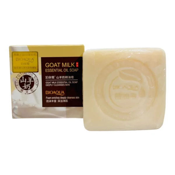 Organic Goat Milk Soap with Essential Oils – Deep Nourishment & Hydration